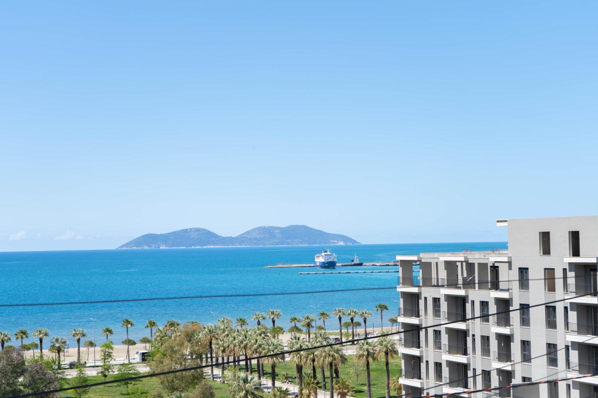 Vila Aliaj Vlorë Eksteriør bilde